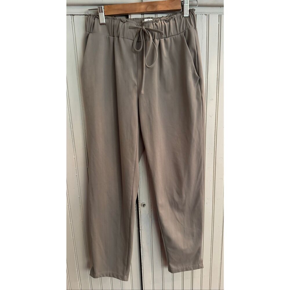 Joie drawstring cropped pant sz S